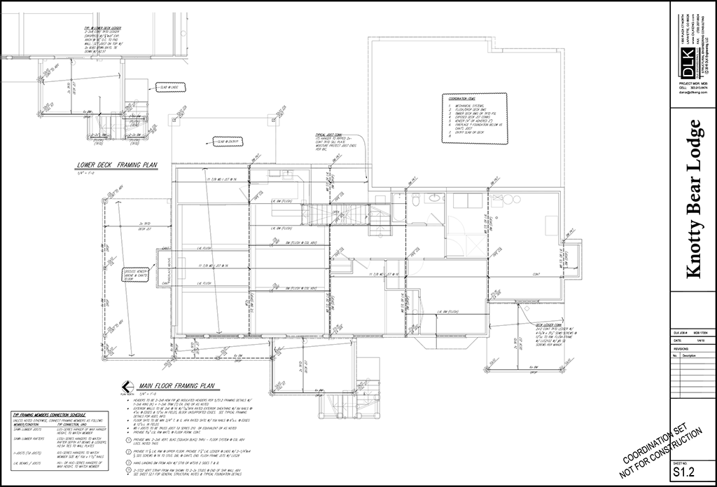 Main Floor Structurals